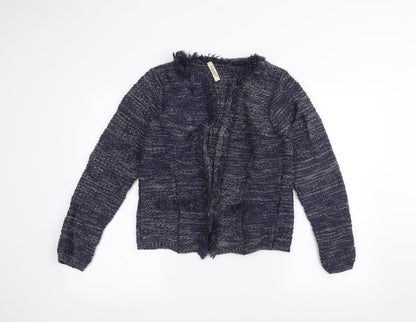 Cocogio Womens Blue   Jacket Coatigan Size 12