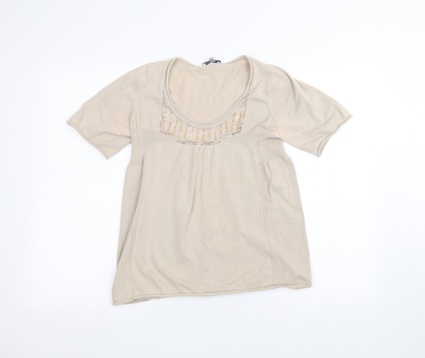 Kookai Womens Brown   Basic T-Shirt Size M