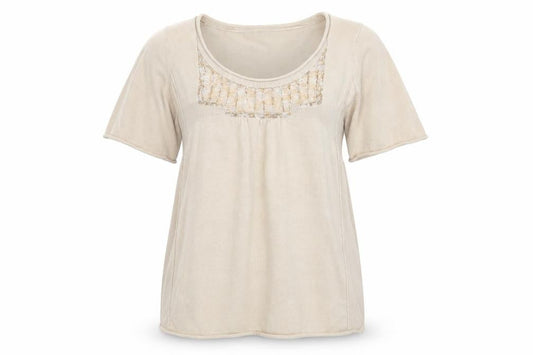 Kookai Womens Brown   Basic T-Shirt Size M