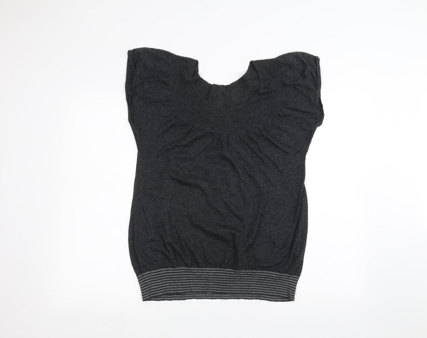 Aphorism Womens Grey   Basic T-Shirt Size L