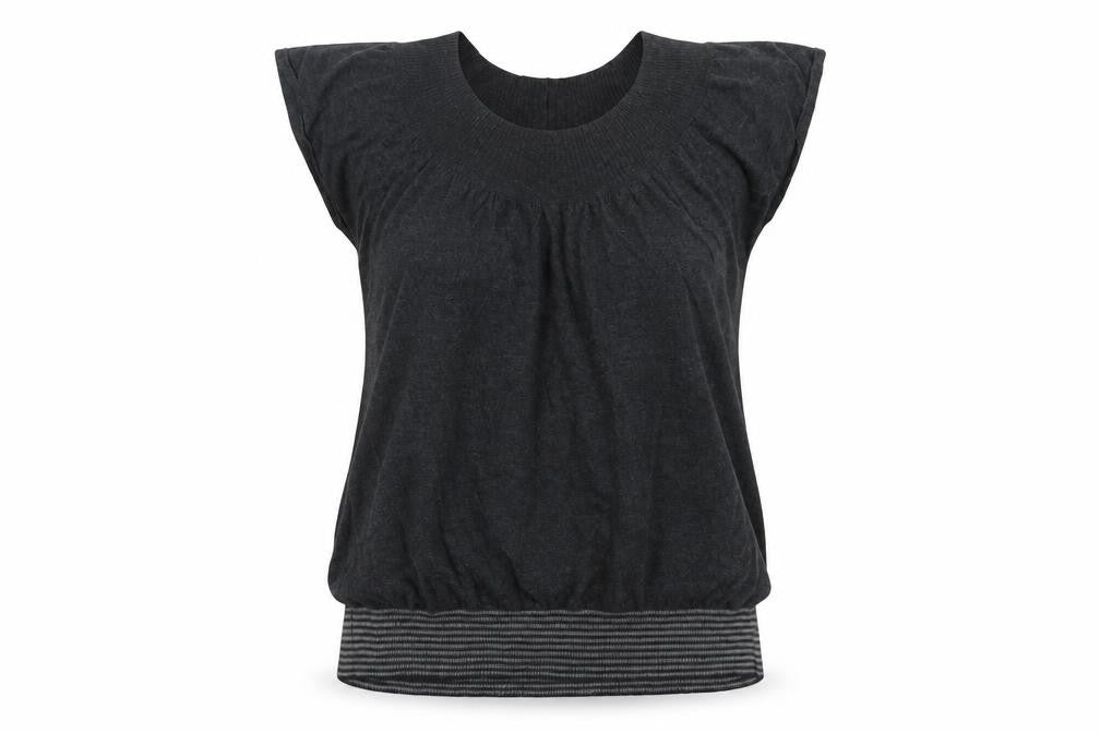 Aphorism Womens Grey   Basic T-Shirt Size L