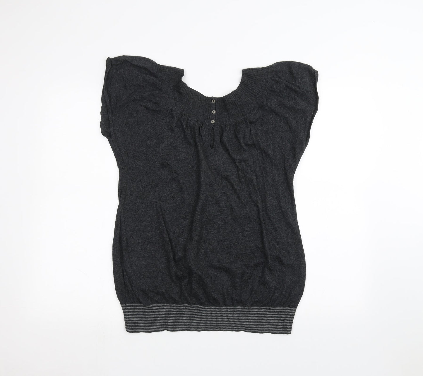 Aphorism Womens Grey   Basic T-Shirt Size L