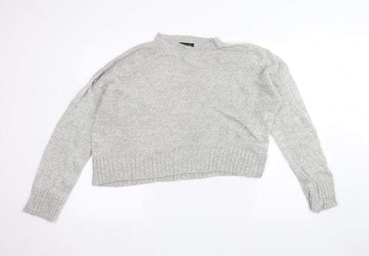 NEXT Womens Grey   Pullover Jumper Size L