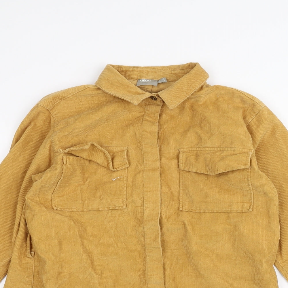 ASOS Womens Yellow   Jacket  Size 8
