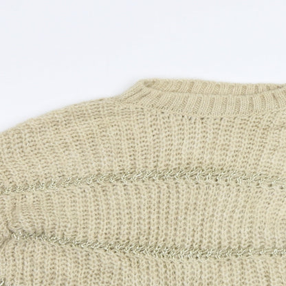 Next Womens Beige   Pullover Jumper Size M