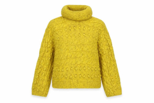 Marks & Spencer Womens Yellow   Pullover Jumper Size S