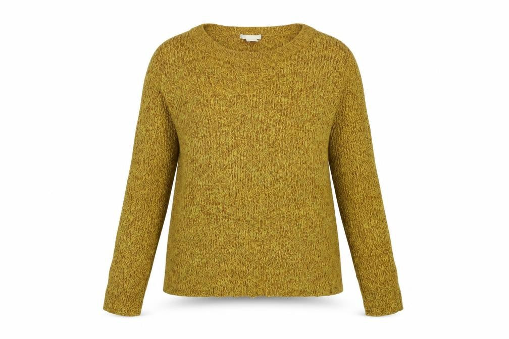 H&M Womens Yellow   Pullover Jumper Size M