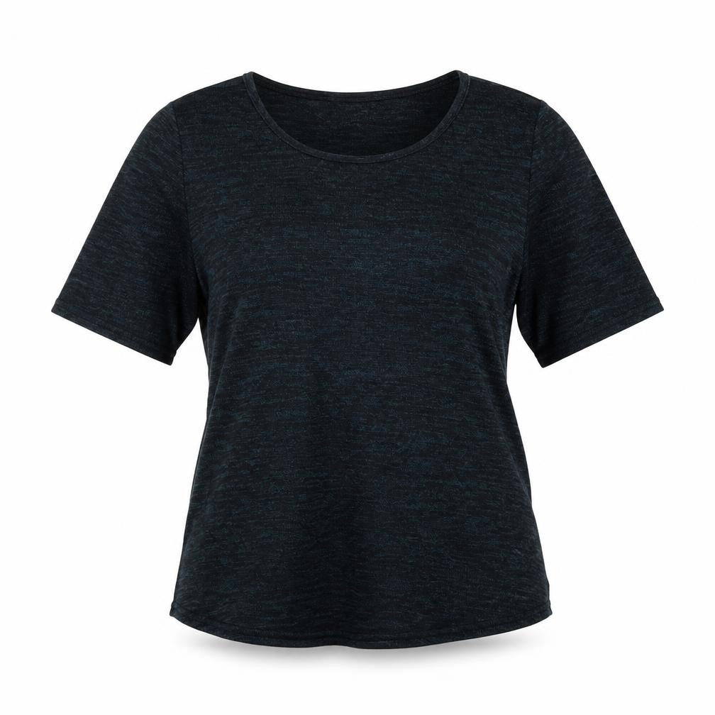 Apt. 9 Womens Green  Knit Basic T-Shirt Size L
