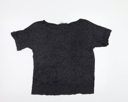 H&M Womens Grey   Basic T-Shirt Size S