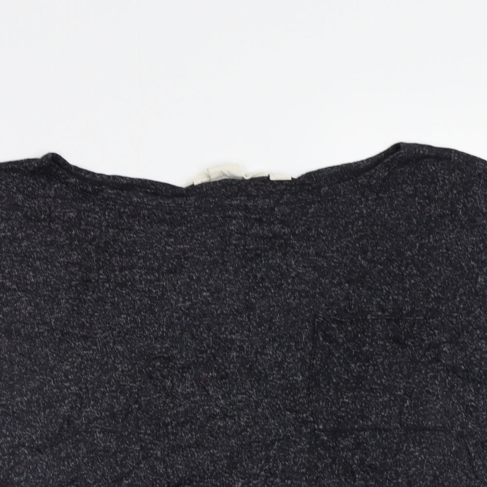 H&M Womens Grey   Basic T-Shirt Size S