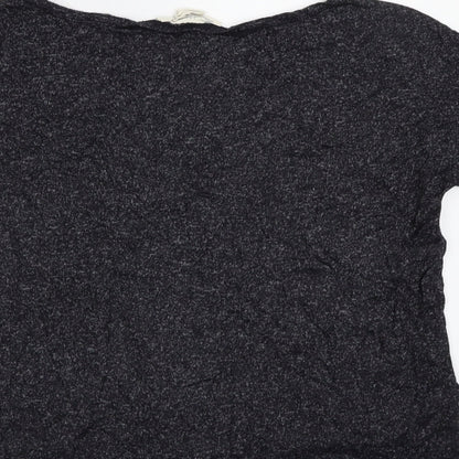 H&M Womens Grey   Basic T-Shirt Size S