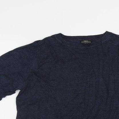 Preloved NEXT Mens Blue   Pullover Jumper Size M - Detail