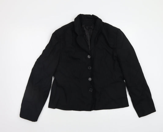 BHS Womens Black   Jacket Blazer Size 16