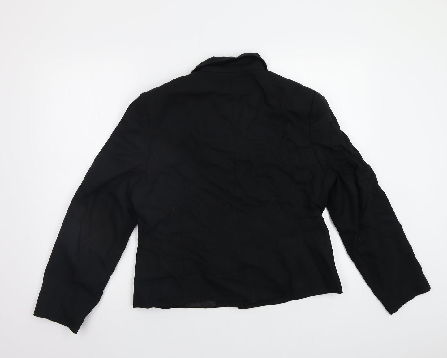 BHS Womens Black   Jacket Blazer Size 16