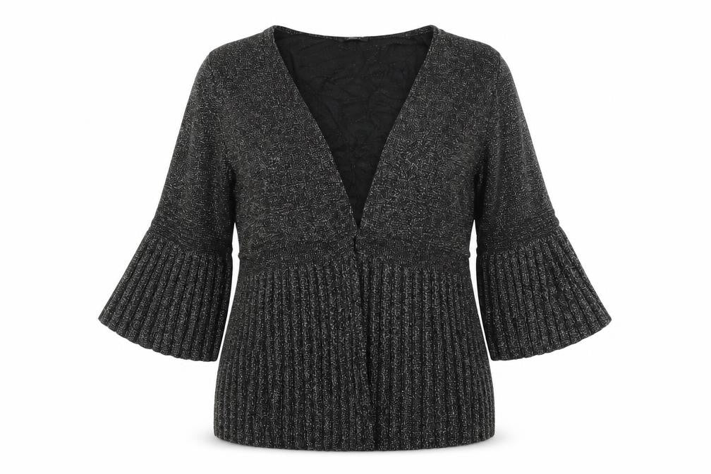 Bonmarché Womens Black Cardigan Jumper Size XL