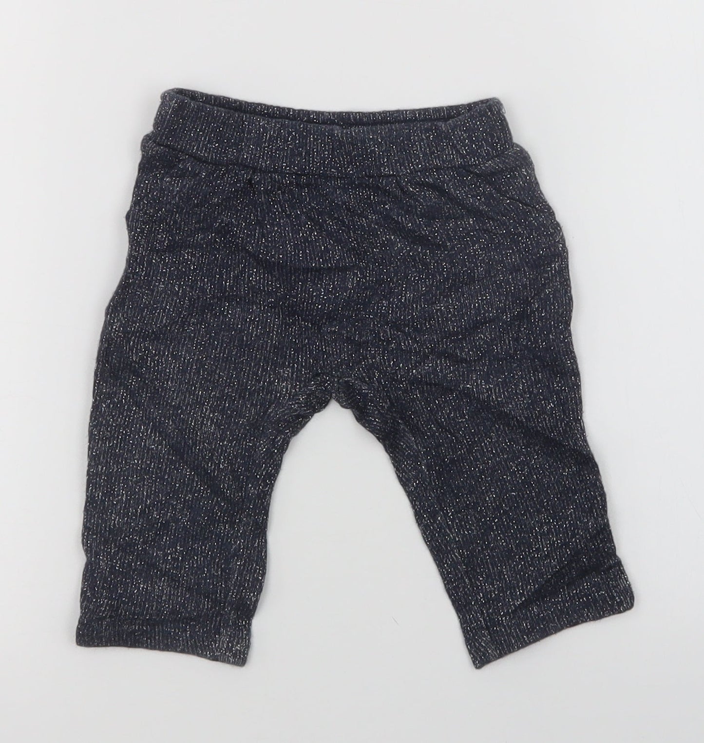 United Colors of Benetton Girls Blue   Sweatpants Trousers Size 6-9 Months