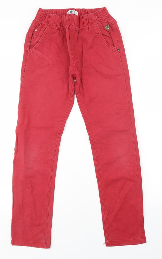 yilihao Girls Red   Skinny Jeans Size 12 Years