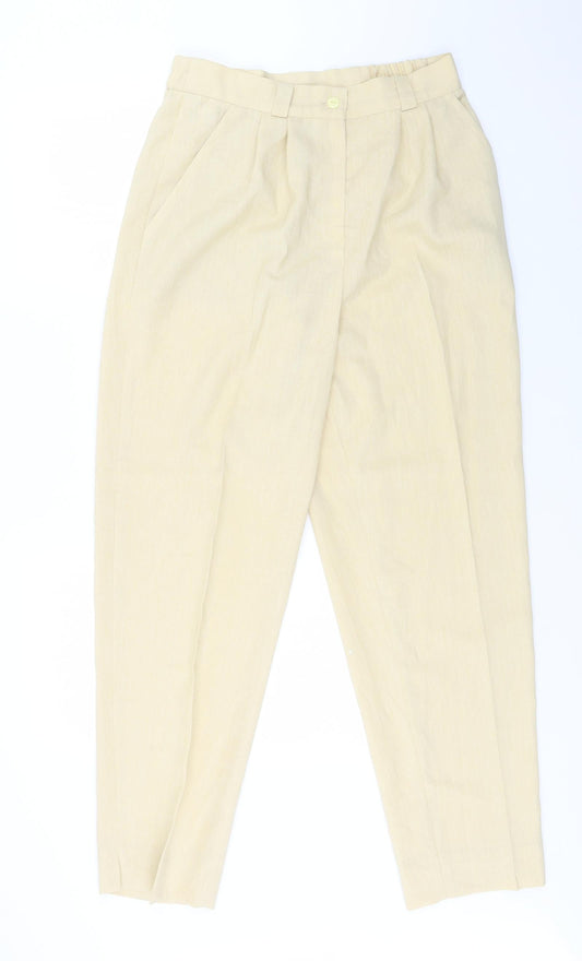alcina Womens Beige   Trousers  Size 14 L28 in