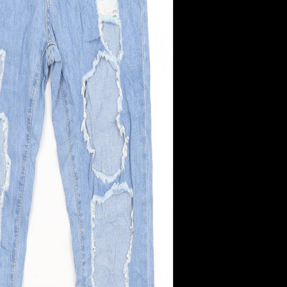 Preworn Womens Blue   Straight Jeans Size 28 in L26 in
