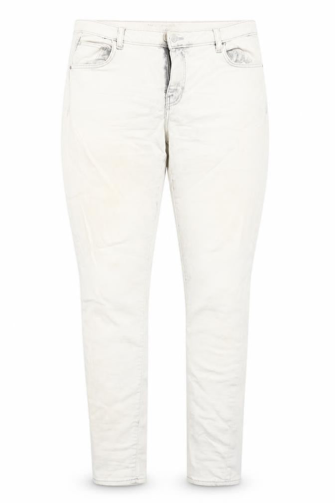 DENIM CO Womens White   Skinny Jeans Size 14 L29 in