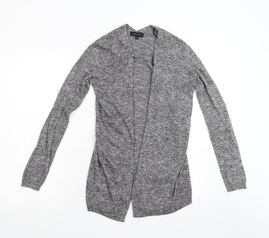 New Look Womens Grey  Knit Cardigan Jumper Size 6