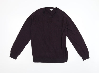 Additional front view of Linea by House of Fraser men’s red jumper, size L