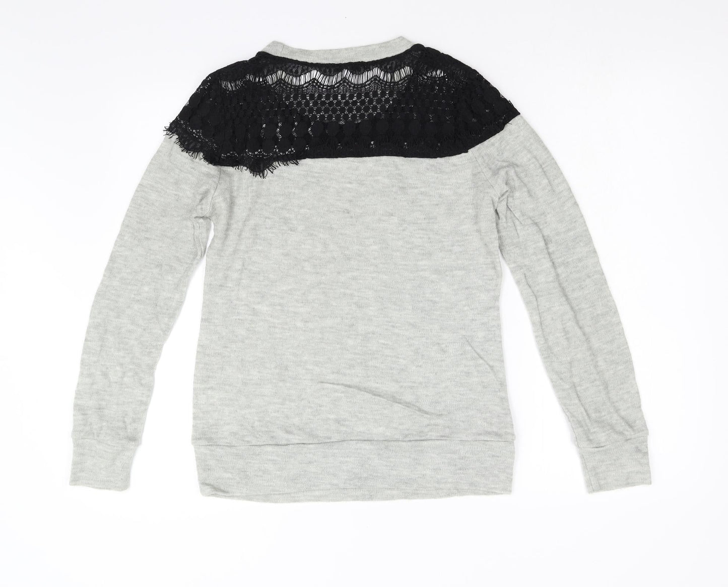Glamous Womens Grey   Pullover Jumper Size 12