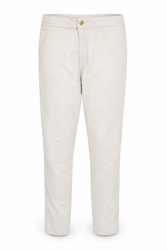 Bershka Womens Ivory  Denim Skinny Jeans Size 14 L27 in - Elastic Waist