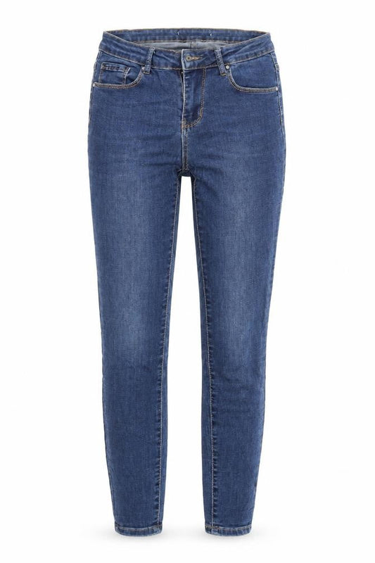 Womens Blue  Denim Skinny Jeans Size 8 L28 in