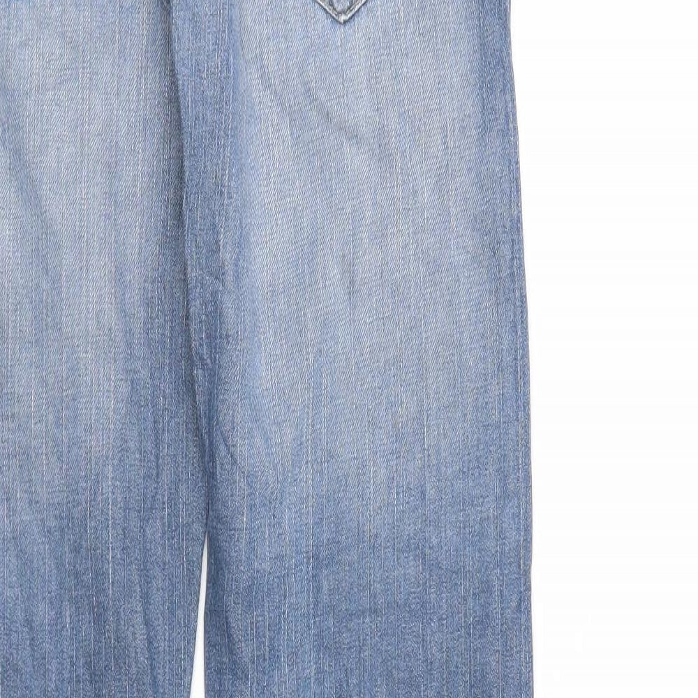 Tom Taylor Mens Blue  Denim Straight Jeans Size L L29 in