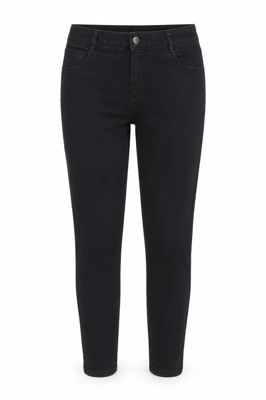 Ellis Womens Black  Denim Tapered Jeans Size 8 L27 in