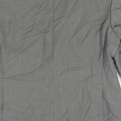Matalan Mens Grey Check  Jacket Blazer Size 44