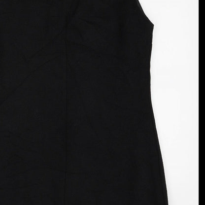 Brand and care label for Atmosphere women’s black sheath, size UK 14
