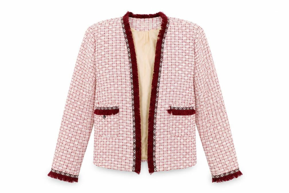 misskoo Womens White   Jacket Blazer Size M