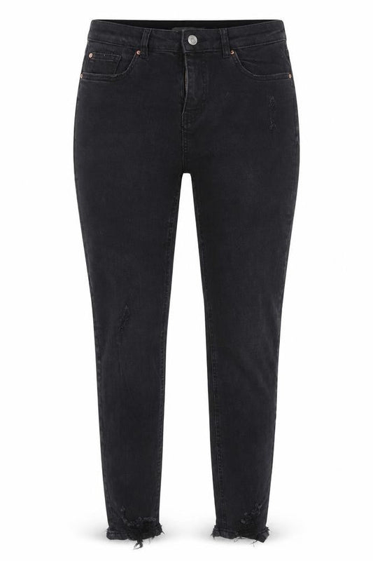 Denim Co Womens Black  Denim Skinny Jeans Size 12 L28 in
