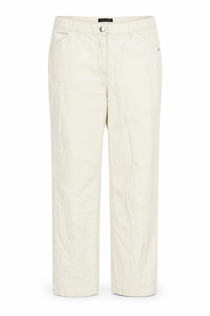 Bonprix Womens Beige Chino Trousers Size 32 in L28 in