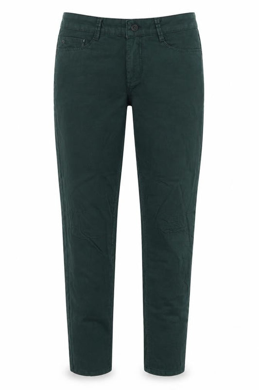 MORE & MORE Womens Green  Denim Skinny Jeans Size 12 L30 in