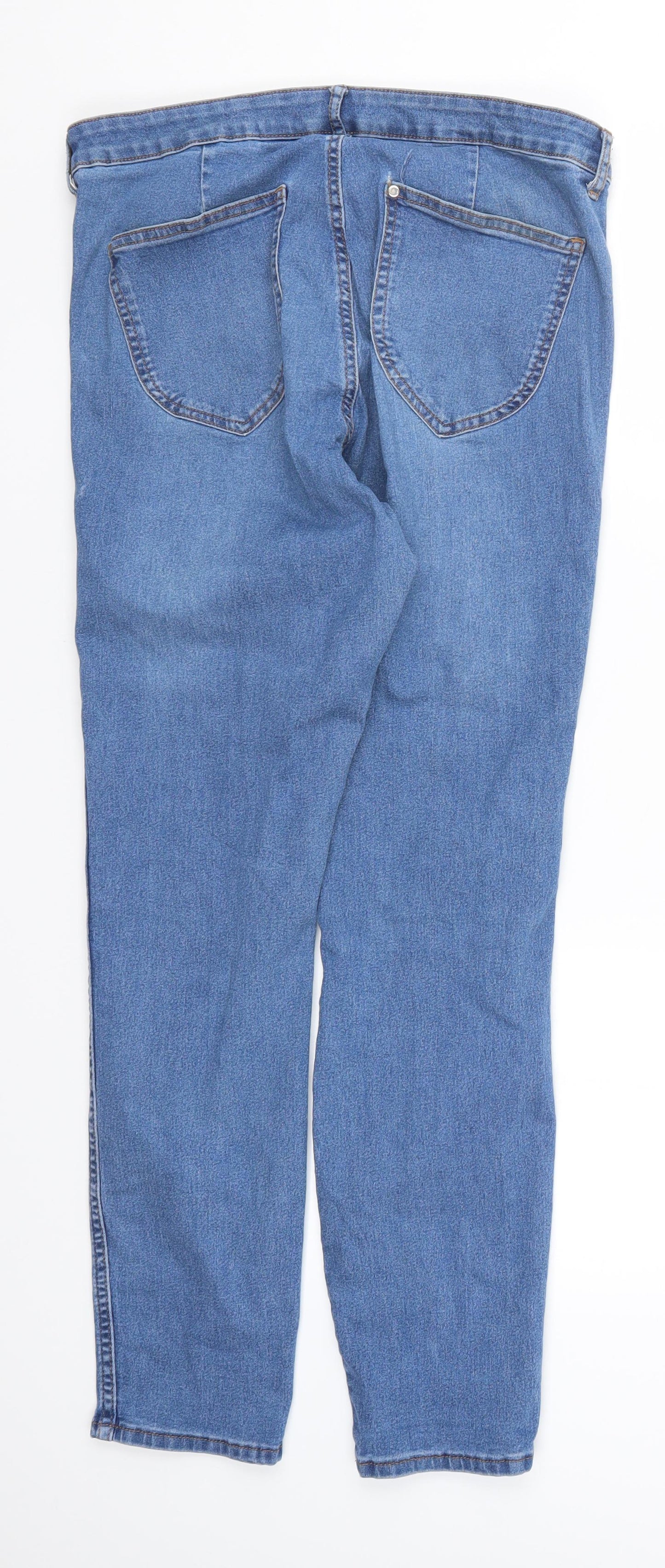 H&M Womens Blue  Denim Skinny Jeans Size 33 in L30 in