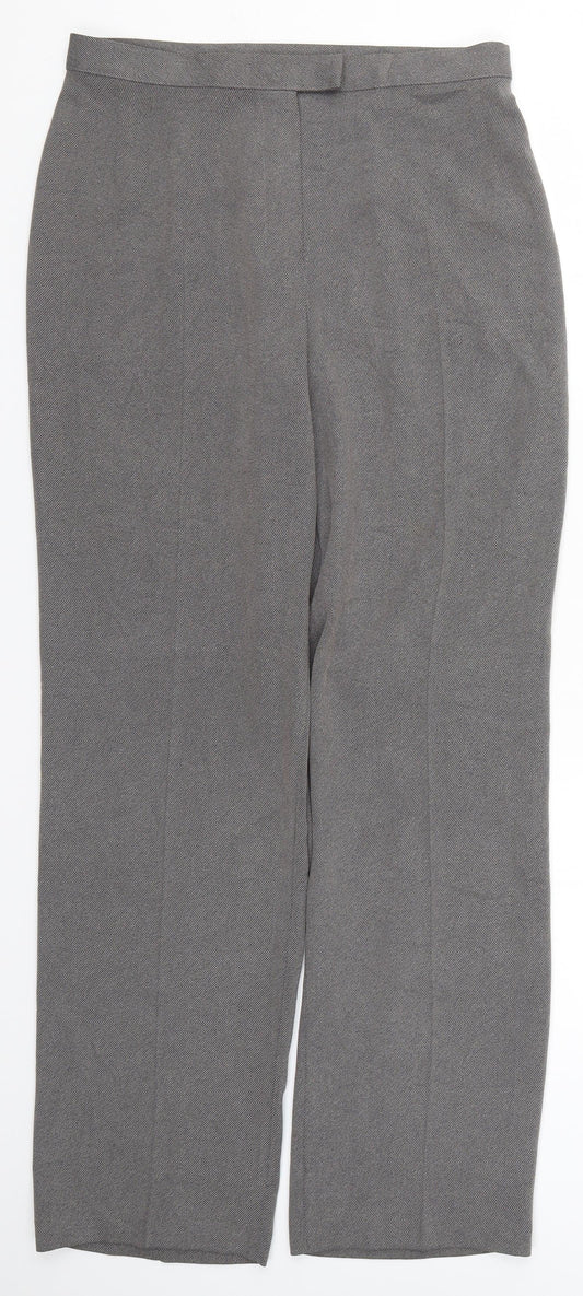 Marks and Spencer Womens Grey   Trousers  Size 30 in L29.5 in