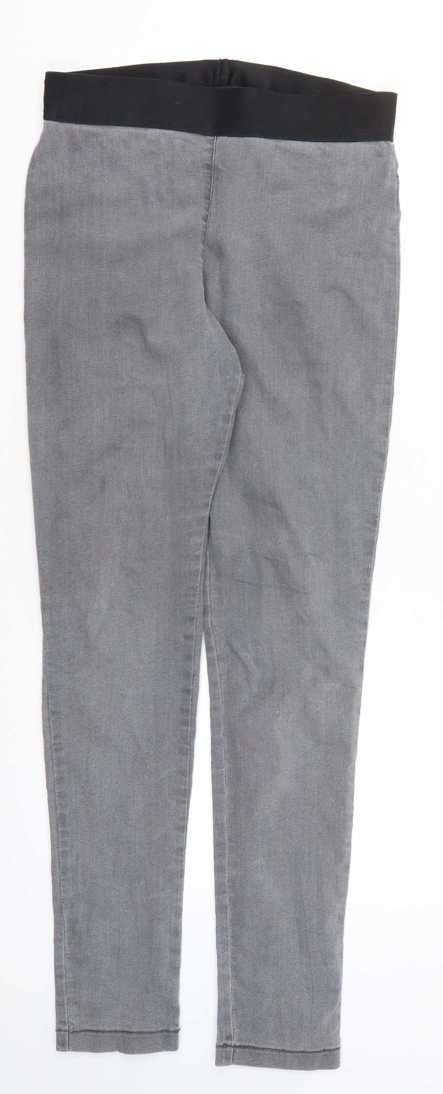 Marks and Spencer Womens Grey  Denim Jegging Jeans Size 30 in L29 in