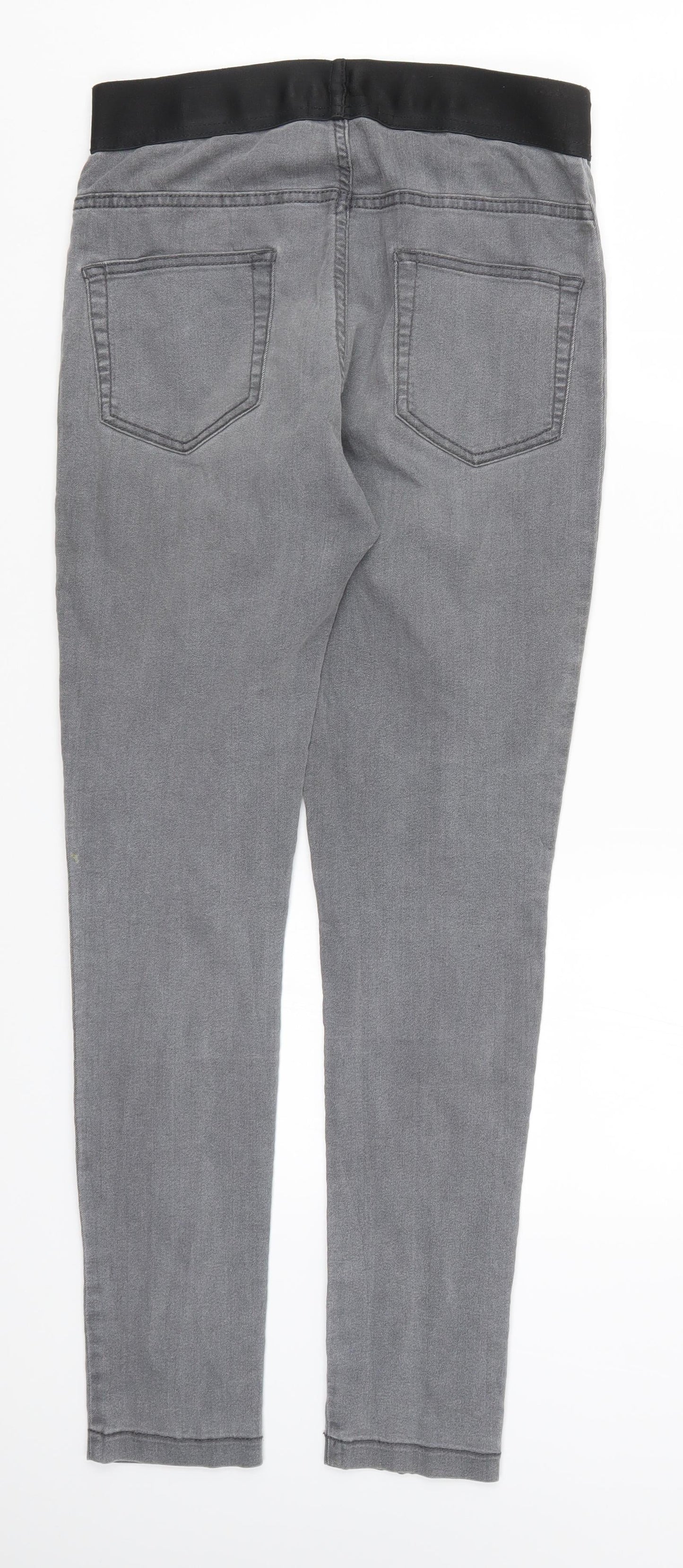 Marks and Spencer Womens Grey  Denim Jegging Jeans Size 30 in L29 in