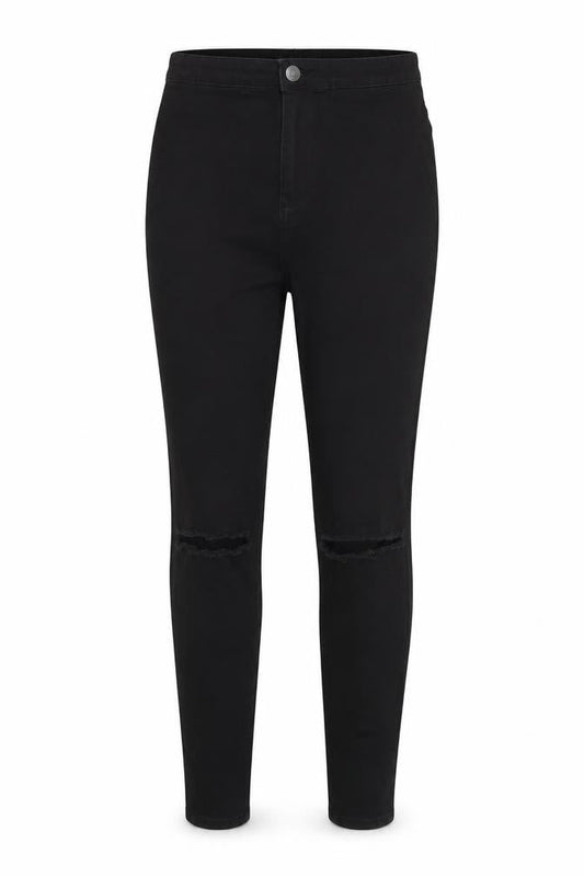 Denim Co Womens Black  Denim Skinny Jeans Size 14 L28 in