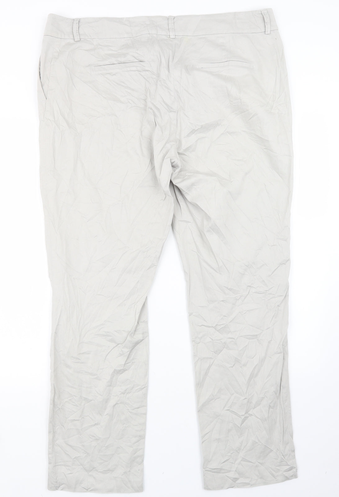 Christian Berg Womens Grey   Trousers  Size 20 L30 in