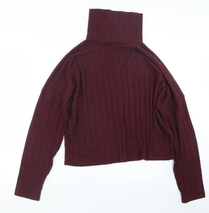 New Look Womens Red   Pullover Jumper Size L