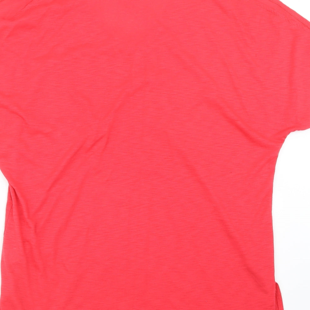 Papaya Womens Pink   Basic T-Shirt Size L