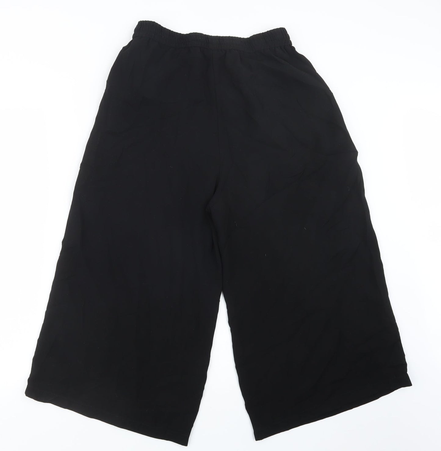 Light Before Dark Womens Black   Cropped Trousers Size M L20 in