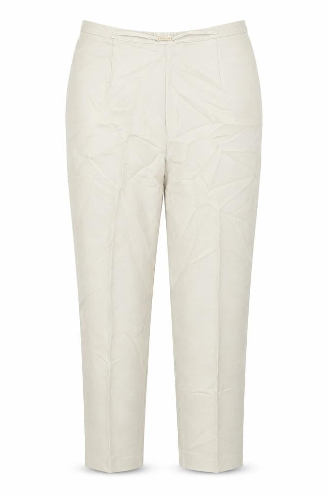 slimma Womens Ivory   Trousers  Size 14 L25.5 in
