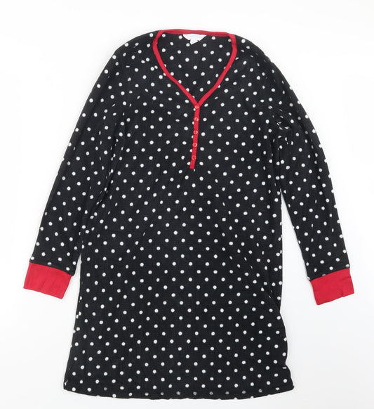 Charter Club Womens Black Polka Dot  Top One Piece Size S