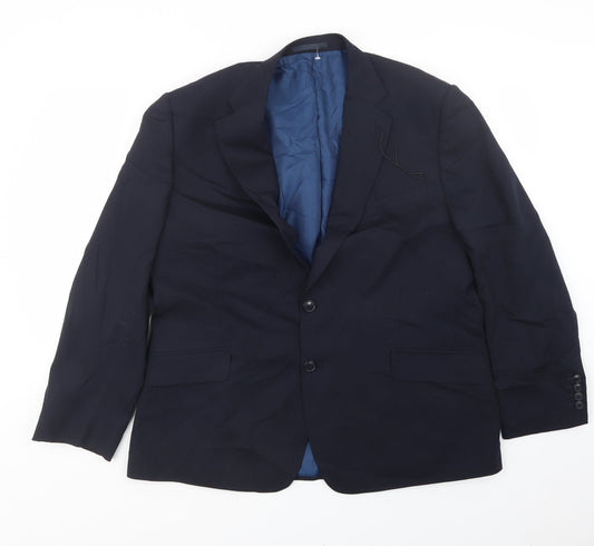 Marks and Spencer Mens Blue   Jacket Suit Jacket Size 42