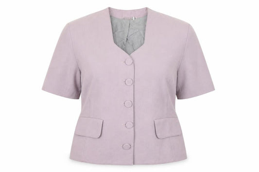 Classics Womens Purple   Jacket Blazer Size 14